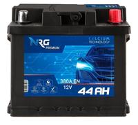 Autobatterie 44Ah 12V NRG Premium Starterbatterie ersetzt 45Ah 46Ah 47Ah