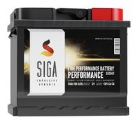 Autobatterie 55Ah 12V 500A/EN Starterbatterie Batterie statt 50Ah 52Ah 54Ah
