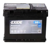 Exide EA640 Premium Carbon Boost Starterbatterie 12 V 64 Ah 640 A (EN)