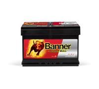 Autobatterie 72Ah Banner Power Bull P7209 12V 670A Starterbatterie P72 09