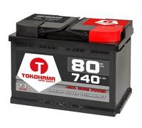 Autobatterie 80Ah 12V +30% mehr Power Auto Batterie ersetzt 74Ah 75Ah
