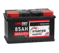 Autobatterie 85Ah 12V LANGZEIT Starterbatterie ersetzt 75Ah 77Ah 80Ah 83Ah 90Ah