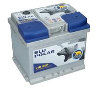Autobatterie Bären 12V 50Ah 520A/EN Blu Polar Starterbatterie Wartungsfrei