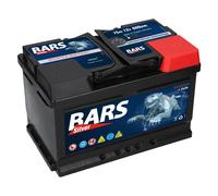 Bars Silver Autobatterie 12V 75Ah 680A Starterbatterie Wartungsfrei