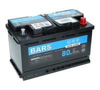Bars EFB 80Ah 800A Autobatterie Start / Stopp Automatik Starterbatterie