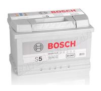 Autobatterie BOSCH 12V 74 Ah S5 007 74Ah ersetzt 64 65 70 75 77 80 Ah