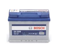 Autobatterie BOSCH S4008 12V 74Ah 680A B13 0 092 S40 080 Blei-Säure-Technologie