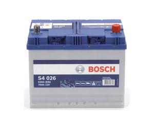 Autobatterie BOSCH S4026 12V 70Ah 630A B01 0 092 S40 260 Blei-Säure-Technologie
