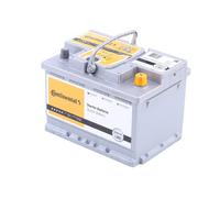 Continental Autobatterie 60Ah 12 V Starterbatterie 580 A Bleisäure Batterie Auto