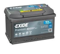 Autobatterie Exide EA722 12V 72Ah 720A Starterbatterie