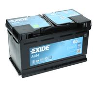 Exide Ek800 AGM 80Ah 800A Autobatterie Start-Stop