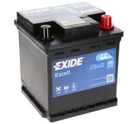 Exide EB440 EXCELL STARTERBATTERIE 12V 44AH 400A
