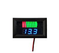 Autobatterie-Ladezustandsanzeige, 12 V, 24, 36, 48, 60, Lithium-Batterie-Kapazitätsmesser, Tester, Anzeige, LED-Tester, Voltmeter Deutliche Messwerte