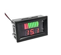Autobatterie-Ladezustandsanzeige, 12 V, 24, 36, 48, 60, Lithium-Batterie-Kapazitätsmesser, Tester, Anzeige, LED-Tester, Voltmeter Deutliche Messwerte