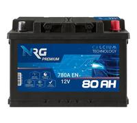 Autobatterie NRG 12V 80Ah Starterbatterie WARTUNGSFREI TOP ANGEBOT 75Ah 77Ah