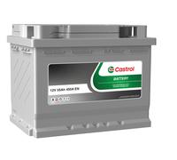 AUTOBATTERIE PKW 12V 55AH 450A Starterbatterie SLI CASTROL BATTERIE 242x175x190