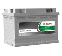 AUTOBATTERIE PKW 12V 75AH 720A Starterbatterie SLI CASTROL BATTERIE 278x175x190