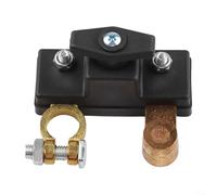 Autobatterie Power Cut-Off Schalter, Pack Messing Trennschalter für 12V 24V Systeme, reiner Kupferkern stabile Stromübertragung, Knauf-Design für Autos LKW Boote Wohnmobile