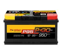 Panther Car +30% A+95 Typ VI Autobatterie 12V 95Ah 850A