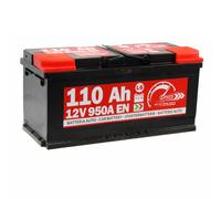 Autobatterie Starterbatterie Speed 12V 110Ah 950A/EN Premium Batterie