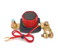 Autobatterie-Trennschalter 12V-48V mit LED-Voltmeter DC 5-80V Batterie-Trennschalter Batterie-Trennschalter A