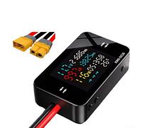 Autobatterietester, Kfz-Batterie-Lasttester, digitaler Batterieanalysator für Motorräder, Ladestationen (für XT-60-25A)