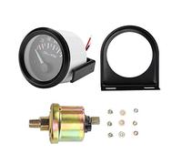 Autodruckanzeige, Öldruckanzeige, Öldruckmesser, 52 mm/2 Zoll 12 V Universal-Anzeige für elektromagnetische Öldruckanzeige Auto Modified Meter