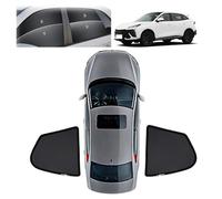 Autofenster Sonnenstrahlenblocker für Forthing T5 EVO 2020 2021 2022 2023 2024 2025,Magnetisch Sichtschutz Autofenster Verdunkelung,UV Schutz Der Privatsphäre,Rear Triangular Window 2PCS