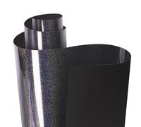 Autofolie,Regenbogenschwarz Selbstklebend Schutzfolie für Auto,Motorrad,Fahrrad,150 X 30cm,car Wrapping Folie,Air-Release-Technologie Selbstklebende Autofolie für Fahrzeug Möbel DIY innen außen