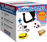 AUTOHAK AHK für Jeep Grand Cherokee 13-21 vert. abnehmbar + 13-pol WESTFALIA ES