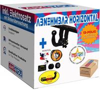 AUTOHAK AHK für VW Taigo ab 21 hori. abnehmbar + 13-pol ES ABE