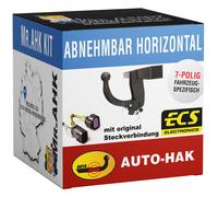 AutoHak Anhängerkupplung abnehmbar für VW Taigo ab 21 mit E-Satz 7polig spezi
