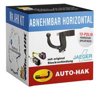 Für Audi A4 Avant Typ 8K/B8 (Auto Hak) Anhängerkupplung horizontal abnehmbar neu