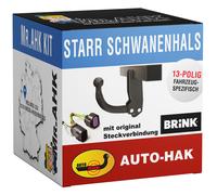 AutoHak Anhängerkupplung starr für Mazda 3 Limousine 03-09 + 13pol spezifisch