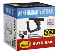 AutoHak Anhängerkupplung vert. abnehmbar für Opel Crossland X ab 17 +7pol spezi.