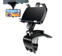 Autohalterung Für Handy Für Armaturenbrett,Navigationshalter für Sonnenschirm im Auto - 360-Grad-Drehung Halter mit Schockschutz für Pkw LKW Anhänger