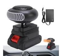 Autoheizung, tragbar, 360 Grad, verstellbar, elektrischer Enteiser | Enteiser und Enteiser für Windschutzscheibe für Winterfahrten, drinnen und draußen, Parkplatz, Camping, Fahrzeug und Cam