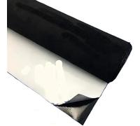 Autohimmelstoff, Dachhimmel Stoff Wrap Rolle Auto Stoff Auto Selbstklebende Wildleder Leder Stoffe Film Aufkleber for Innen Wrap Polster Reparatur(Black,20x149cm)