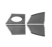 Autoinnenraum Zubehör Für Mercedes Für Benz E Klasse W211 2003-2009 Carbon Faser Auto Stamm Schalter Panel Rahmen Dekoration Aufkleber Abdeckung Trim(R)