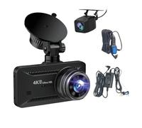 Autokamera - 4K Wireless Nachtsicht, Überwachungsrecorder, 3,94 Zoll Bildschirm Videokamera vorne und hinten für Fahrzeug, LKW, Parken, Fahren, Pendeln, Roadtrip, Überwachung, Sicherheit,