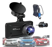 Autokamera - Recorder 4K Nachtsicht, kabellos, Aufnahmekamera 1080P vorne und hinten - für Fahrzeuge und LKW Fahrsicherheit