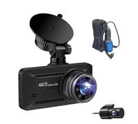 Autokameras | 4K Wireless Recorder mit Nachtsicht | Aufnahmekamera 1080P vorne und hinten, für Fahrzeuge LKW Aufzeichnung Parken Sicherheit Fahren Überwachung Pend