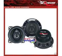 Autolautsprecher 10 cm Renegade RX42 100mm Triax Lautsprecher mit Blenden