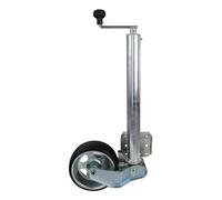 Automatik Stützrad Schwerlast 500kg Ø60mm extra Lang PKW Anhänger Spornrad 232x80mm Wohnanhänger Caravan Trailer