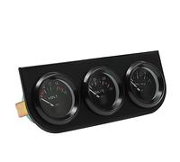 Automotive 3-in-1 Manometer 52mm Hilfsmanometer Öltemperaturanzeige Öldruckanzeige Voltmeter 12V DC