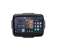 Autonavigation Car Radio Multimedia Player für Jeep Renegade 2016-2020 mit Bluetooth Fm Radio, Mirror Link, USB, Aux, Lenkradsteuerung, 4 Kern 2G+32G