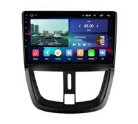 Autonavigation Car Radio Multimedia Player für Peugeot 207 207CC 2006-2015 mit Bluetooth Fm Radio, Mirror Link, USB, Aux, WiFi mit Bluetooth Mirror Link Am, 8 Kern 4G+64G