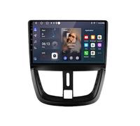 Autonavigation Car Radio Multimedia Player für Peugeot 207 207CC 2006-2015 mit Bluetooth Fm Radio, USB, Aux, Unterstützt Tpms Lenkradsteuerung, 4 Kern 2G+32G