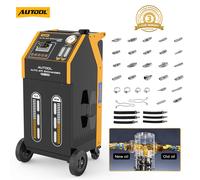 AUTOOL ATF Öl Spülgerät Vollautomatisches Getriebeöl Wechsel mit Adapter-Satz DE