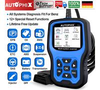 AUTOPHIX 7770 for Mercedes Benz All System Car OBD2 Scanner Diagnostic ABS SRS